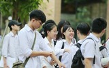 Thí sinh rạng rỡ sau 60 phút thi Ngoại ngữ